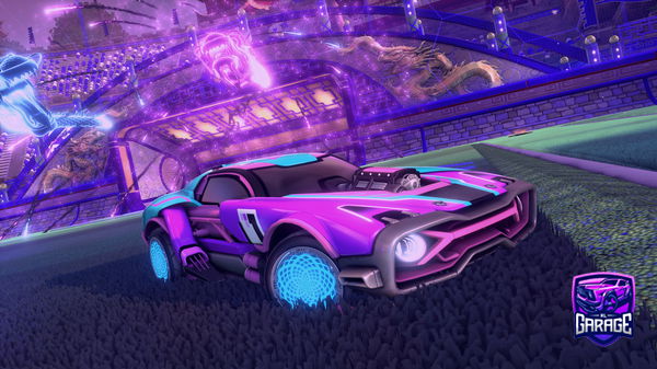 A Rocket League car design from Interstellar_Dragon