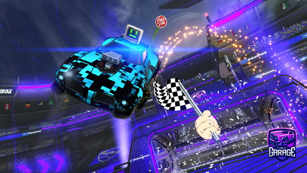 A Rocket League car design from OlimarMC
