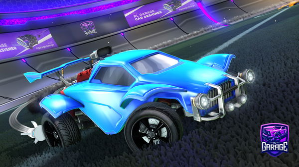 A Rocket League car design from UmenchFN