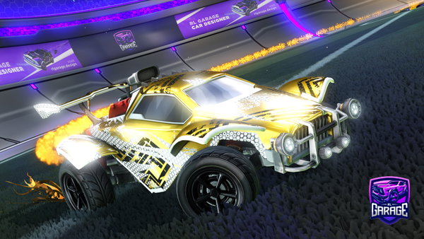 A Rocket League car design from Pockyrl