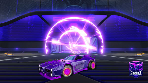 A Rocket League car design from 2K26