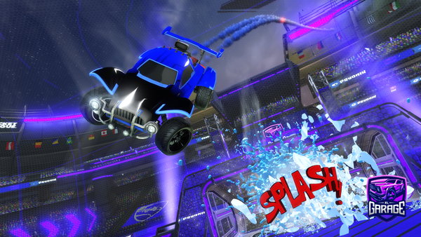 A Rocket League car design from Map1e