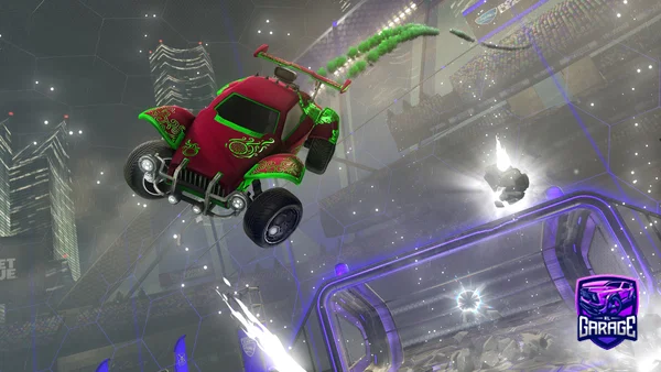 A Rocket League car design from dylancolorado