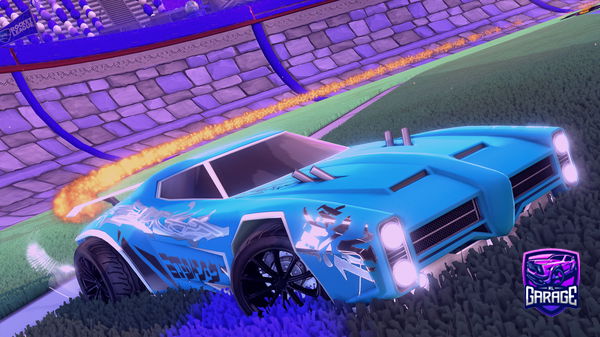A Rocket League car design from FazeZboss