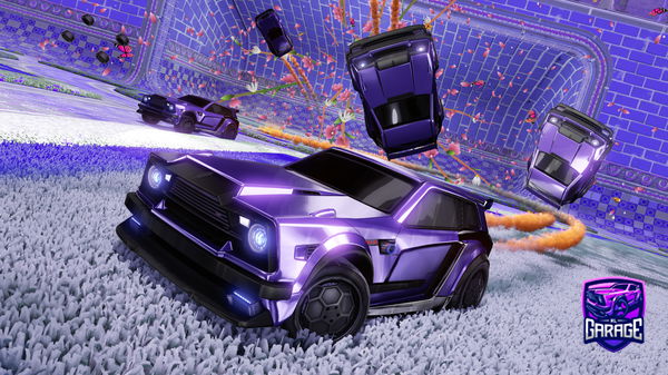 A Rocket League car design from Nickbasket25