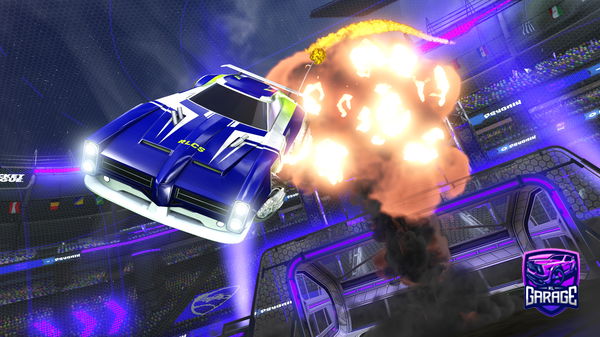 A Rocket League car design from Demomeforafreebm1