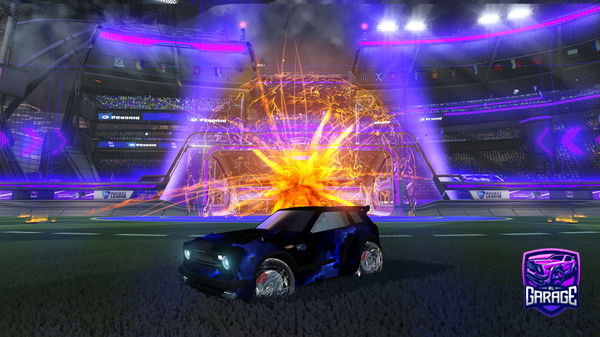 A Rocket League car design from savagemz6