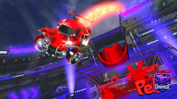 A Rocket League car design from VenusaurGamer