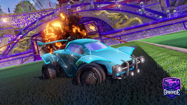 A Rocket League car design from Julzoe08