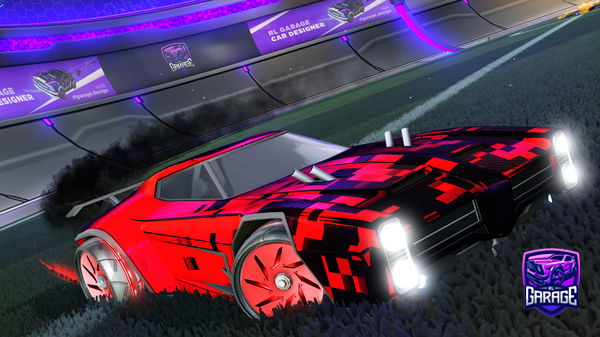 A Rocket League car design from hekdjeienx