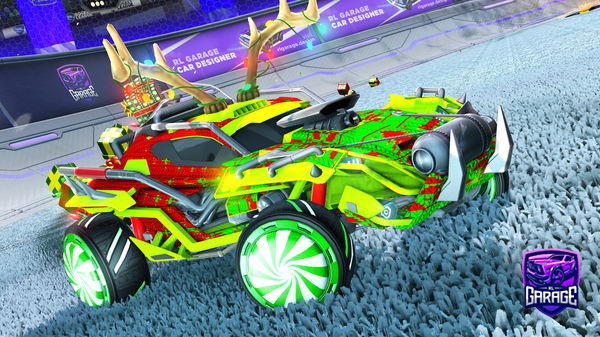 A Rocket League car design from lil_synxty