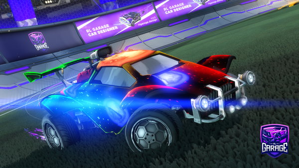 A Rocket League car design from R2_Fishy