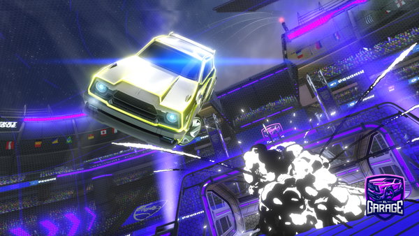 A Rocket League car design from N_peta