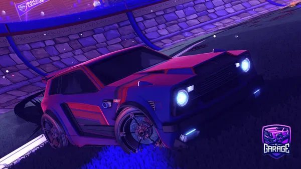 A Rocket League car design from -Goose-