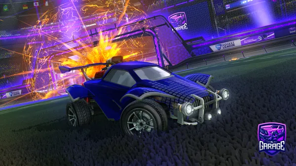 A Rocket League car design from bbone99can