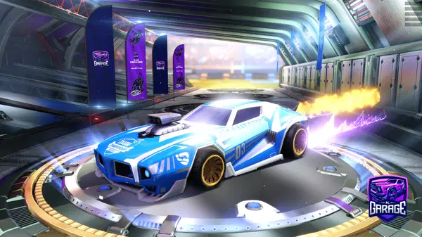 A Rocket League car design from FREEZETWIXI