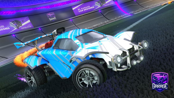 A Rocket League car design from Mightimike09