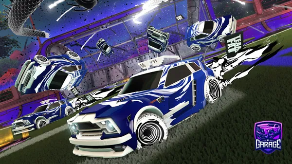 A Rocket League car design from d-day