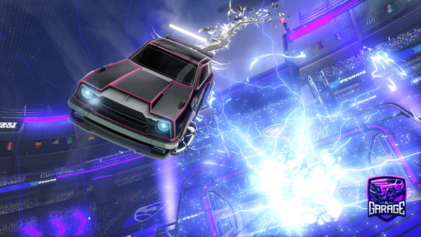 A Rocket League car design from Zalka