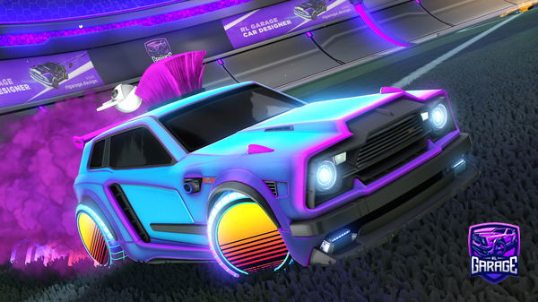 A Rocket League car design from UltimateRLCARSSS