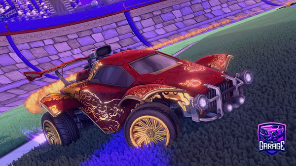 A Rocket League car design from BTW_Exl0rd