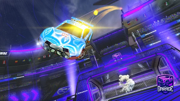 A Rocket League car design from ISSAALLY0