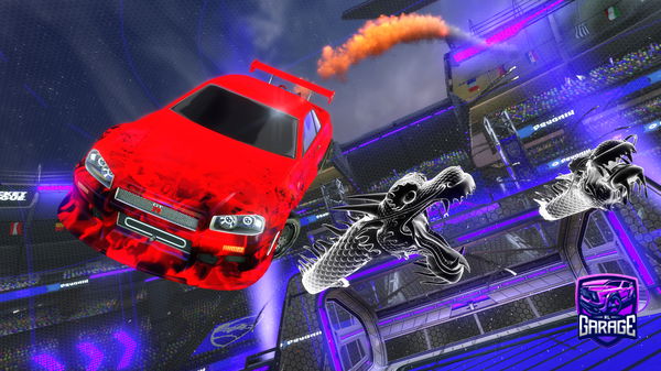 A Rocket League car design from mini_koda