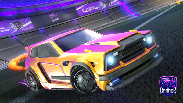 A Rocket League car design from AN76305