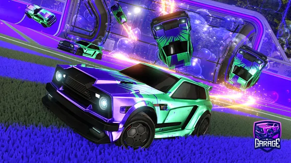 A Rocket League car design from NotAlonsoo