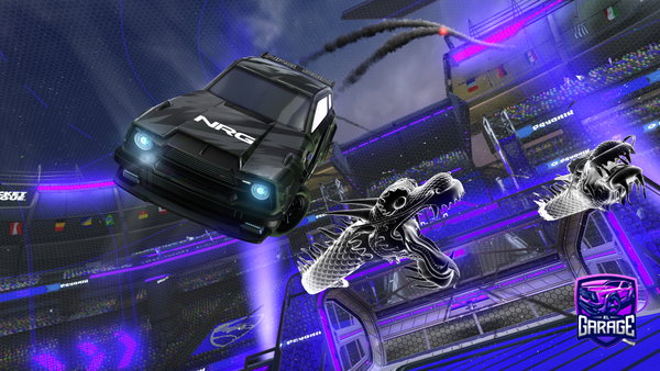 A Rocket League car design from ggsiuu