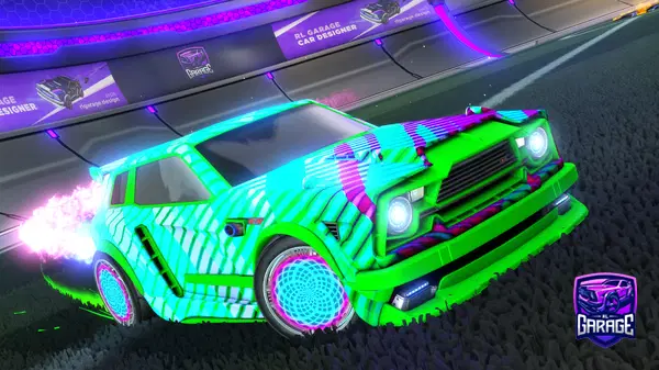 A Rocket League car design from RobotBoi0403