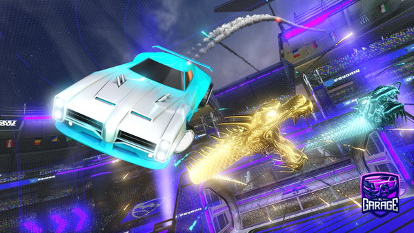 A Rocket League car design from Yacmar