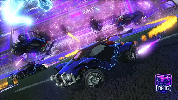 A Rocket League car design from Frostyyrll