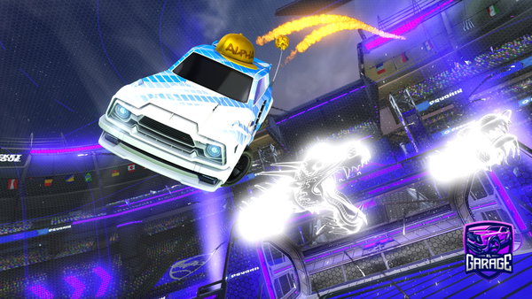 A Rocket League car design from xbox_god1231617