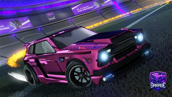 A Rocket League car design from Akirv