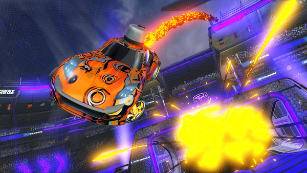 A Rocket League car design from CrumpledHam