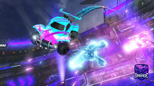 A Rocket League car design from EBonFrag