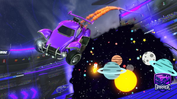 A Rocket League car design from NOTANAVERAGERLTRADER