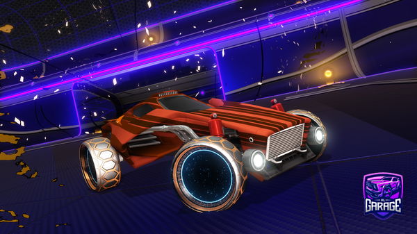 A Rocket League car design from xXbobiwanXx