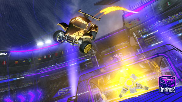 A Rocket League car design from TheCbomb23