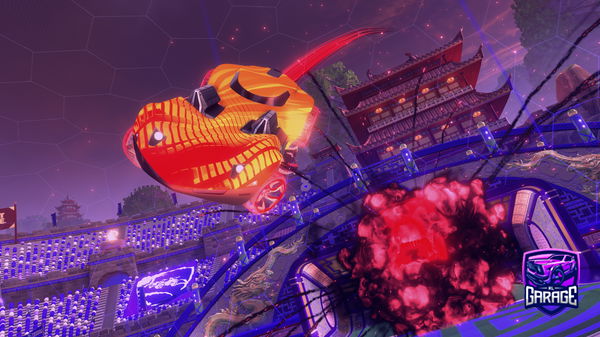 A Rocket League car design from Darghk