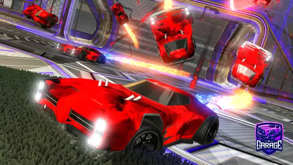 A Rocket League car design from invertal_Shadow