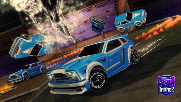 A Rocket League car design from Grizzle21