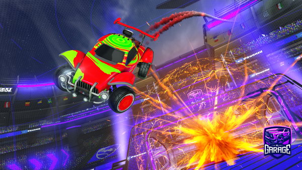 A Rocket League car design from dubbliuz