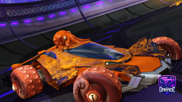 A Rocket League car design from Afateer