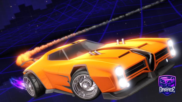 A Rocket League car design from muccamistic