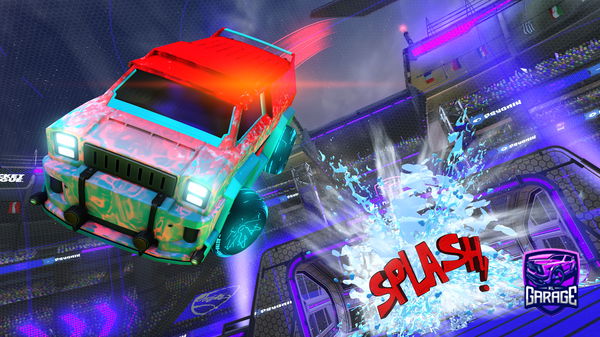 A Rocket League car design from FlipperPlot7935