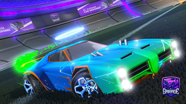 A Rocket League car design from Jpants1272