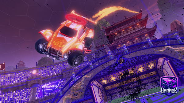 A Rocket League car design from herbieherbie