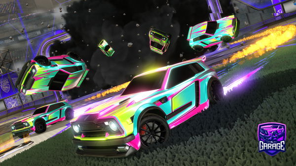 A Rocket League car design from Lucaeujskdjejnr